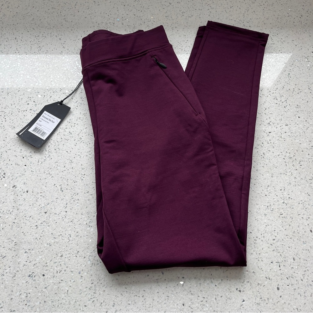 RYU Everywear Slim Pant Blackened Plum